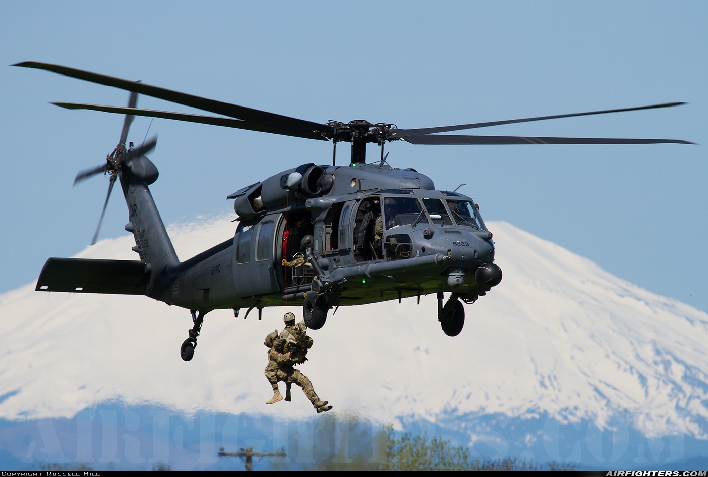 USA - Air Force Sikorsky HH-60G Pave Hawk (S-70A) 90-26229 at Off-Airport - Vancouver Lake, USA