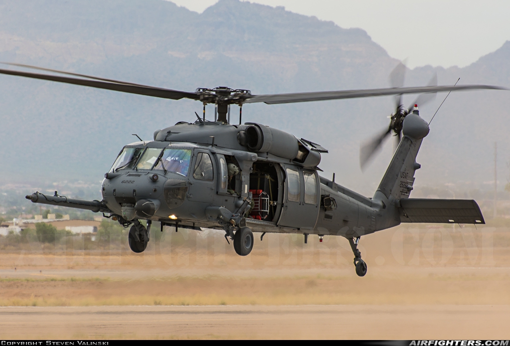 USA - Air Force Sikorsky HH-60G Pave Hawk (S-70A) 90-26222 at Phoenix (Chandler) - Williams Gateway (AFB) (CHD / IWA / KIWA), USA