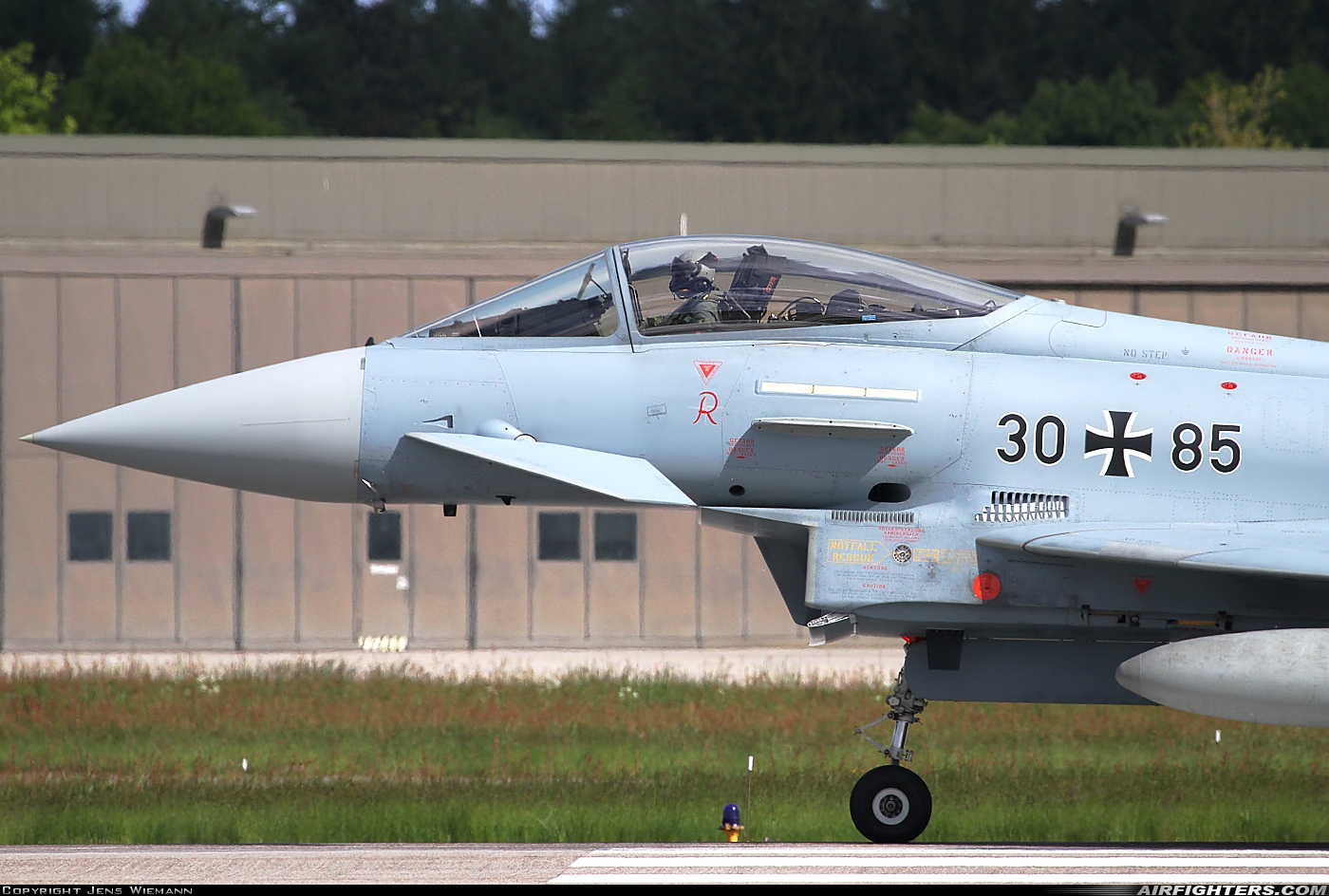 Germany - Air Force Eurofighter EF-2000 Typhoon S 30+85 at Wittmundhafen (Wittmund) (ETNT), Germany