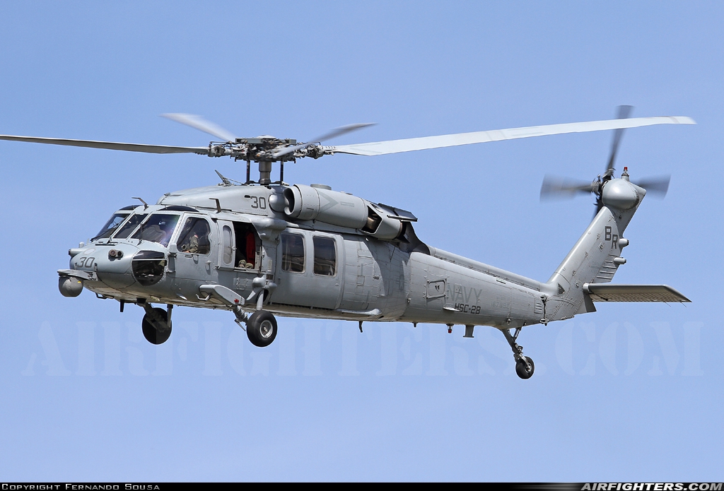 USA - Navy Sikorsky MH-60S Knighthawk (S-70A) 167898 at Lisbon (- Portela de Sacavem) (LIS / LPPT), Portugal