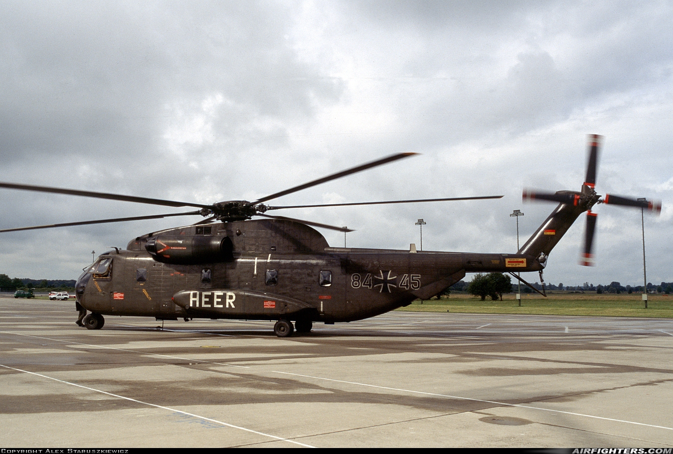 Germany - Army Sikorsky CH-53G (S-65) 84+45 at Lahr (EDAN), Germany