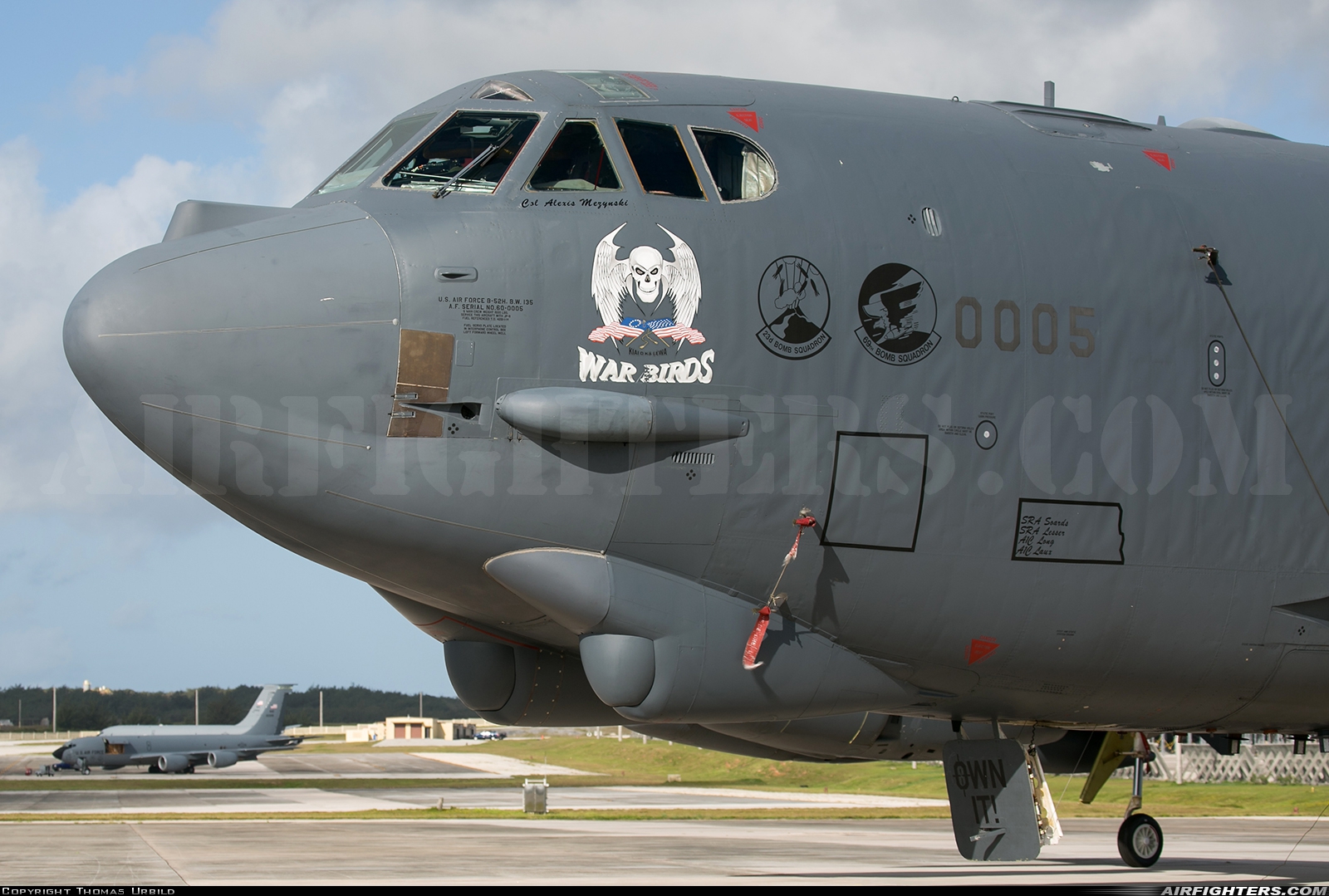 USA - Air Force Boeing B-52H Stratofortress 60-0005 at Yigo - Andersen AFB (UAM / PGUA), Guam