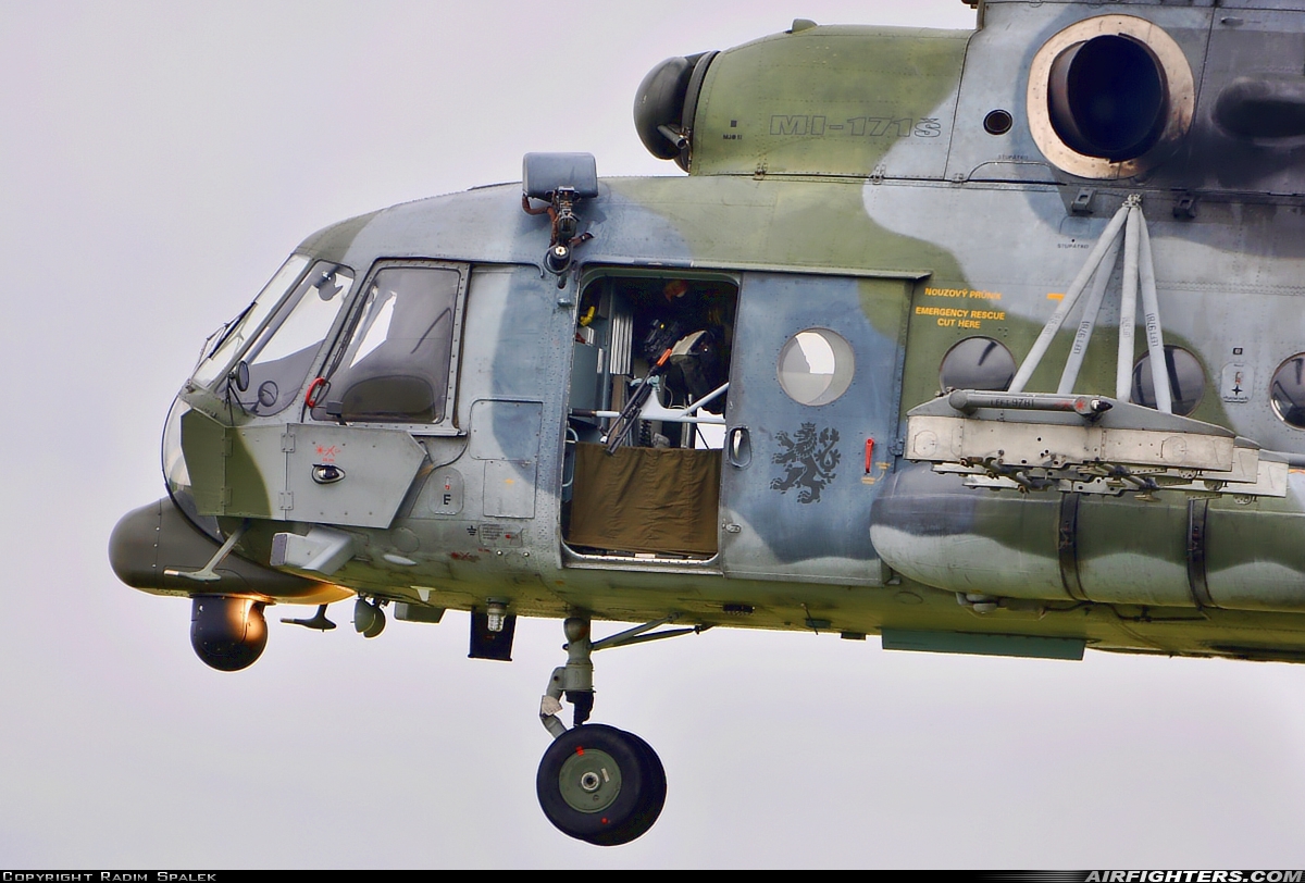 Czech Republic - Air Force Mil Mi-171ShM 9781 at Namest nad Oslavou (LKNA), Czech Republic