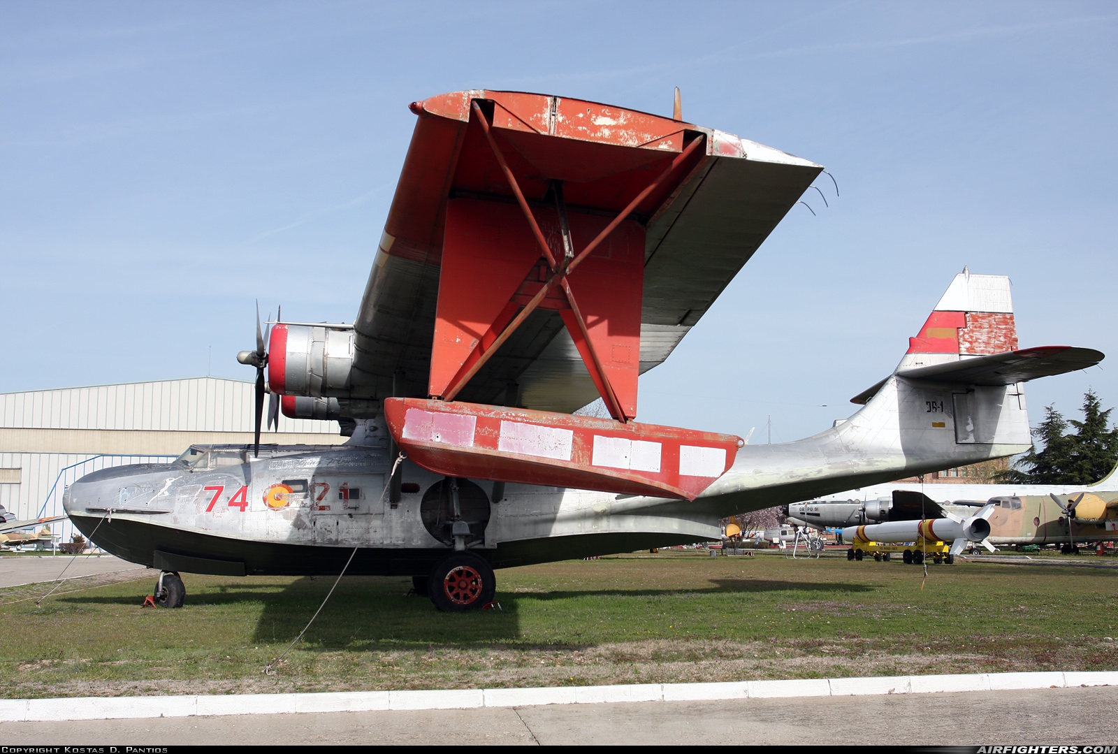Spain - Air Force Consolidated PBY-5A Catalina DR.1-1 at Madrid - Cuatro Vientos (LECU / LEVS), Spain