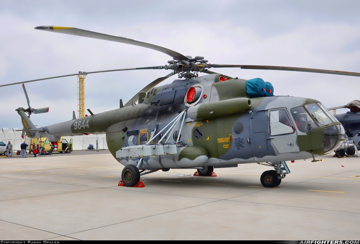 Czech Republic - Air Force Mil Mi-171Sh 9844 at Namest nad Oslavou (LKNA), Czech Republic