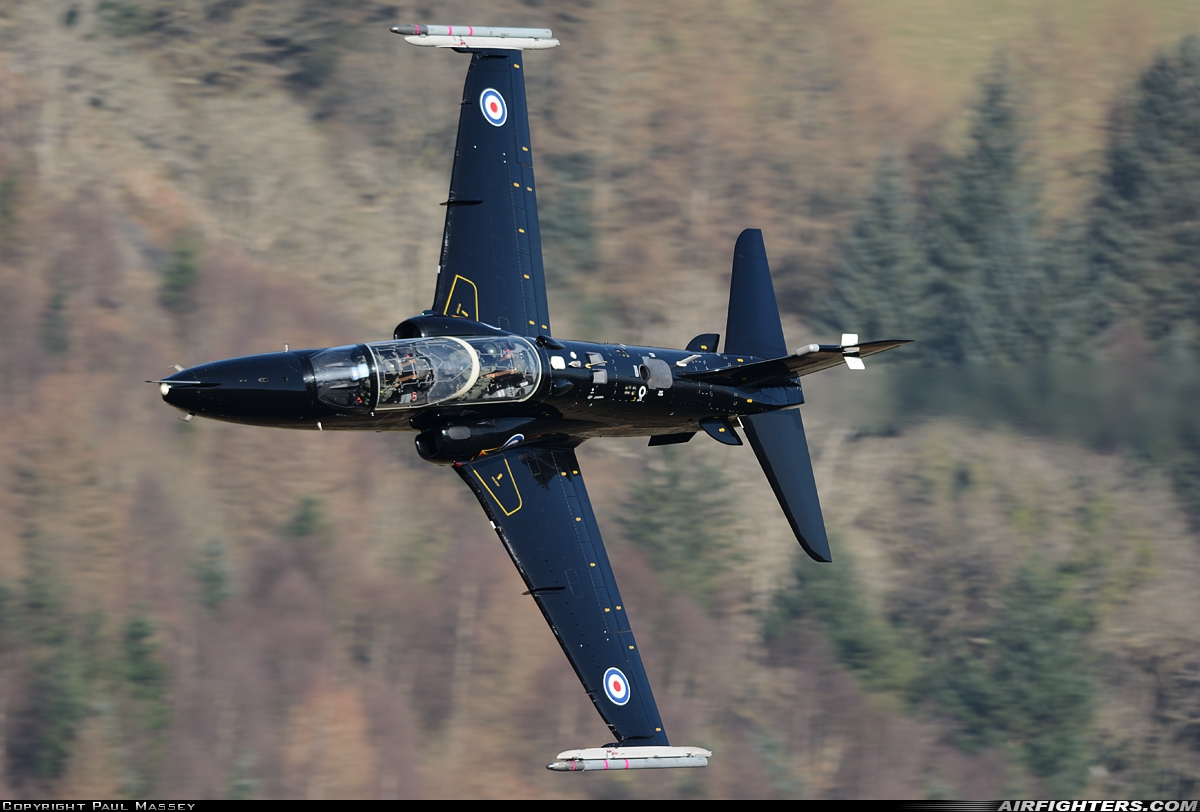 UK - Air Force BAE Systems Hawk T.2 ZK030 at Off-Airport - Machynlleth Loop Area, UK