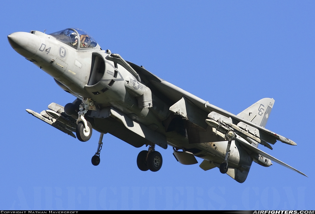 USA - Marines McDonnell Douglas AV-8B+ Harrier ll 165004 at El Centro - NAF (NJK / KNJK), USA