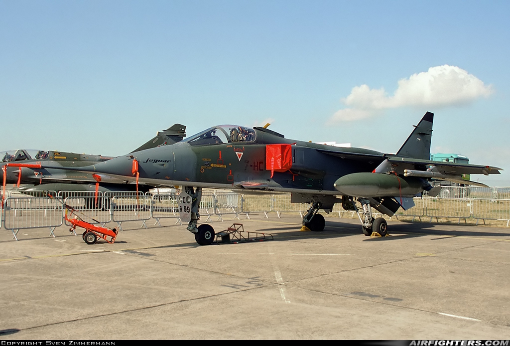 France - Air Force Sepecat Jaguar A A99 at Nancy - Ochey (LFSO), France