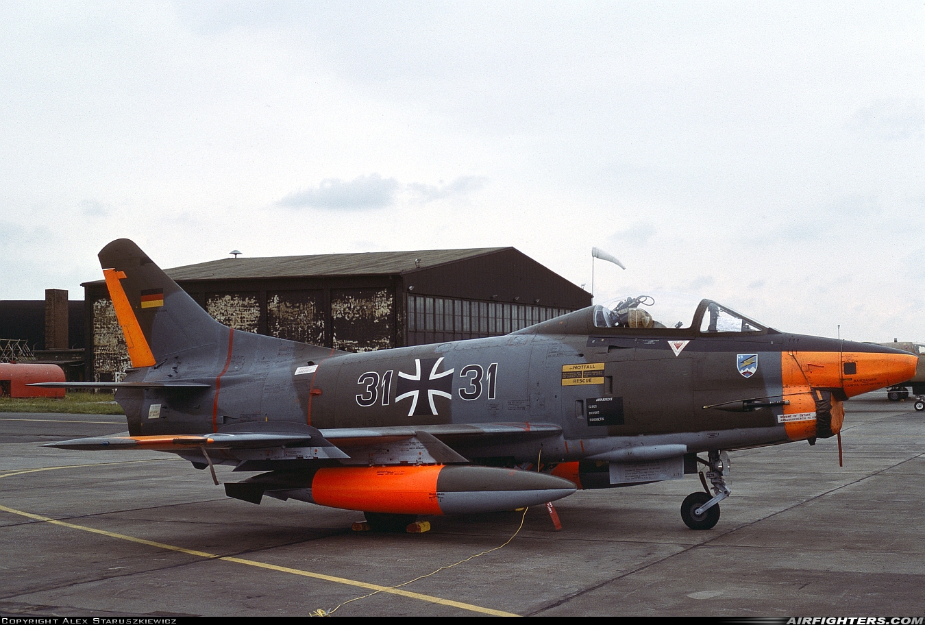 Germany - Air Force Fiat G-91R3 31+31 at Bitburg (BBJ / EDRB), Germany