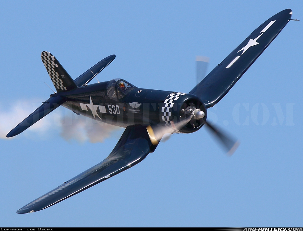 Private Goodyear FG-1D Corsair N9964Z at Havelock - Cherry Point MCAS (NKT / KNKT), USA
