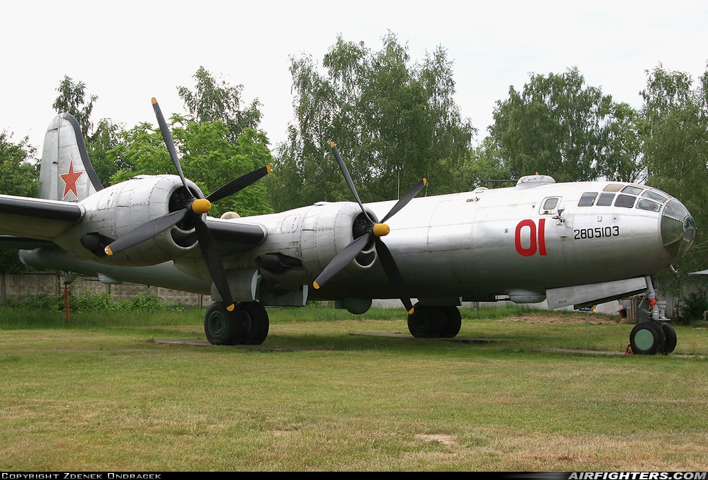 Russia - Air Force Tupolev Tu-4 01 RED at Monino, Russia