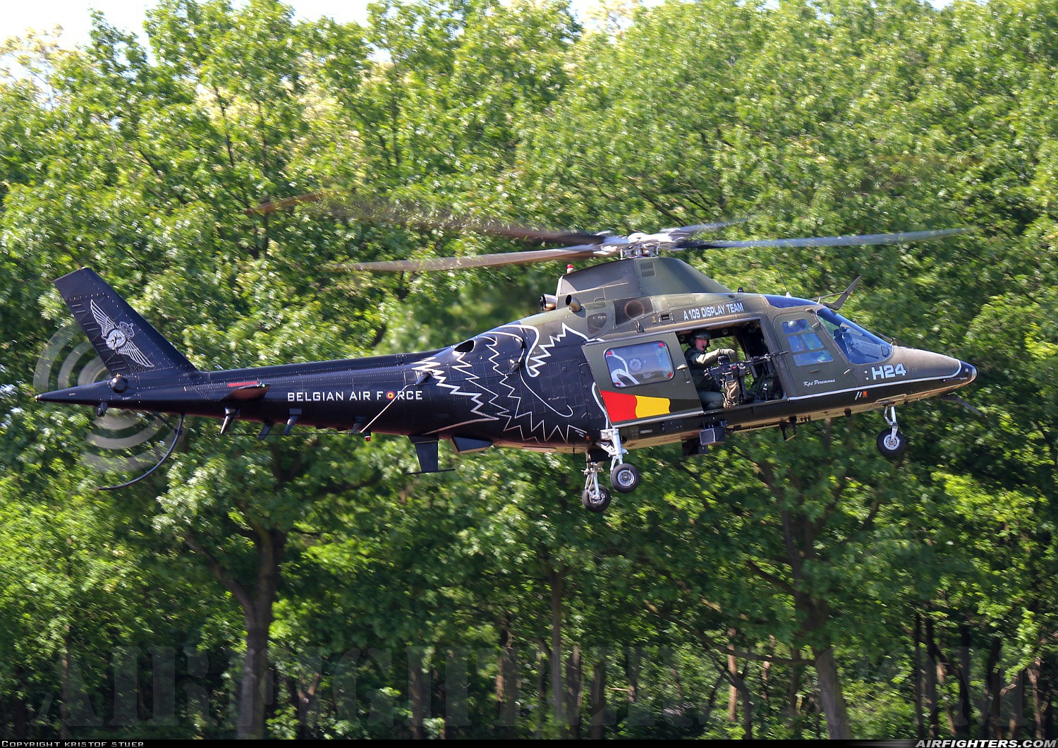 Belgium - Air Force Agusta A-109HO (A-109BA) H24 at Leopoldsburg - Hechtel-Eksel (Sanicole) (EBLE), Belgium