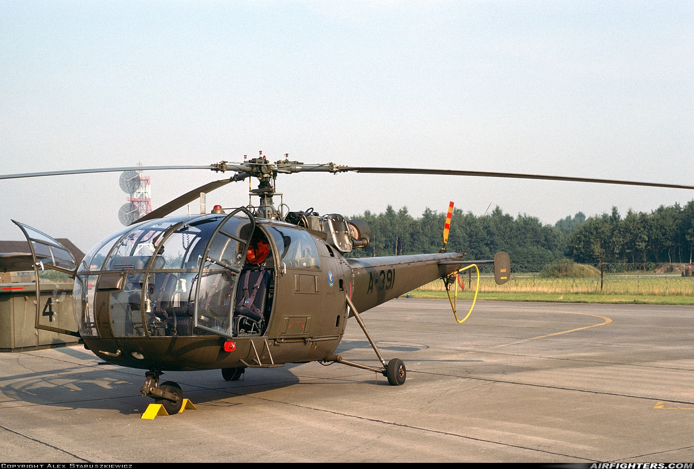 Netherlands - Air Force Sud Aviation SE.3160 Alouette III A-391 at Uden - Volkel (UDE / EHVK), Netherlands