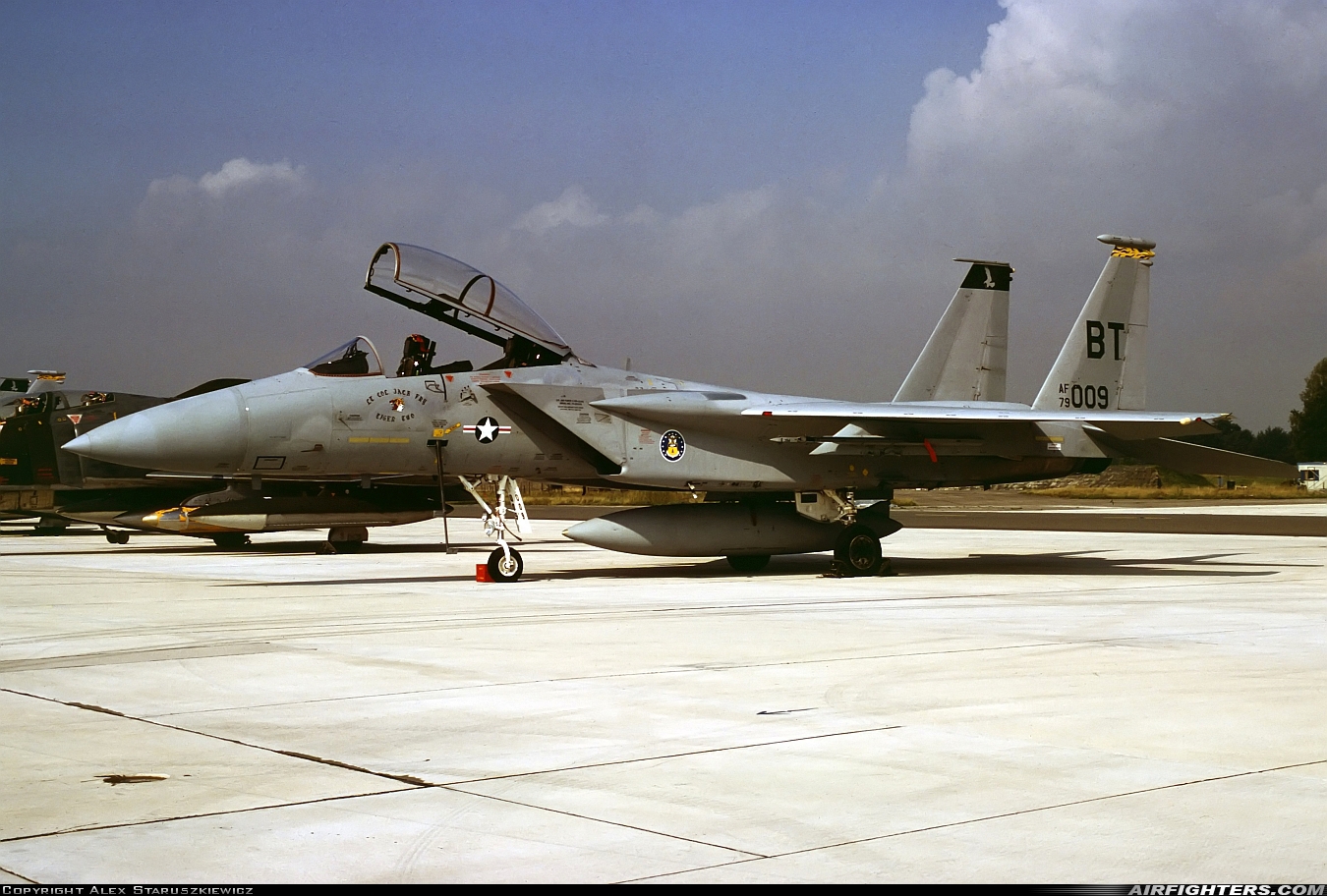 USA - Air Force McDonnell Douglas F-15D Eagle 79-0009 at Gutersloh (GUT / ETUO), Germany