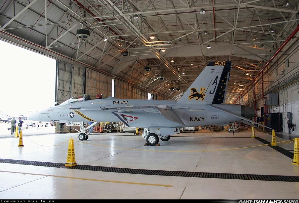 USA - Navy Boeing F/A-18F Super Hornet 166663 at Virginia Beach - Oceana NAS / Apollo Soucek Field (NTU / KNTU), USA