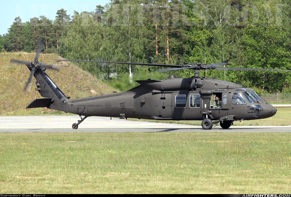 Sweden - Air Force Sikorsky Hkp16A Black Hawk (S-70A) 161229 at Ronneby (RNB / ESDF), Sweden