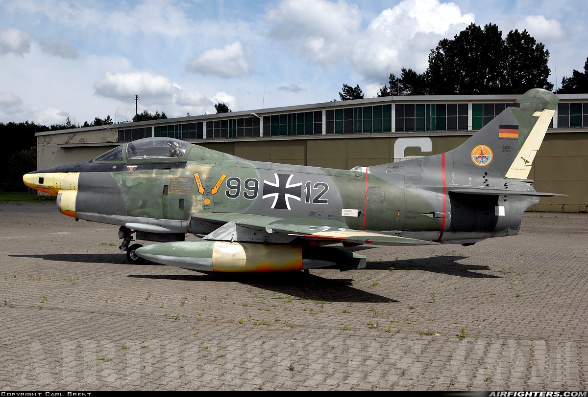 Germany - Air Force Fiat G-91R3 99+12 at Berlin - Gatow (GWW / EDUG), Germany