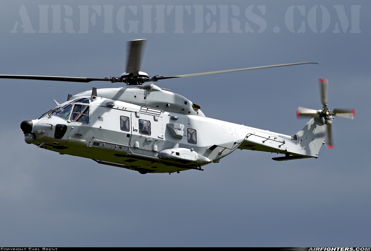 Sweden - Air Force NHI Hkp14D (NH-90TTH) 144054 at Ronneby (RNB / ESDF), Sweden