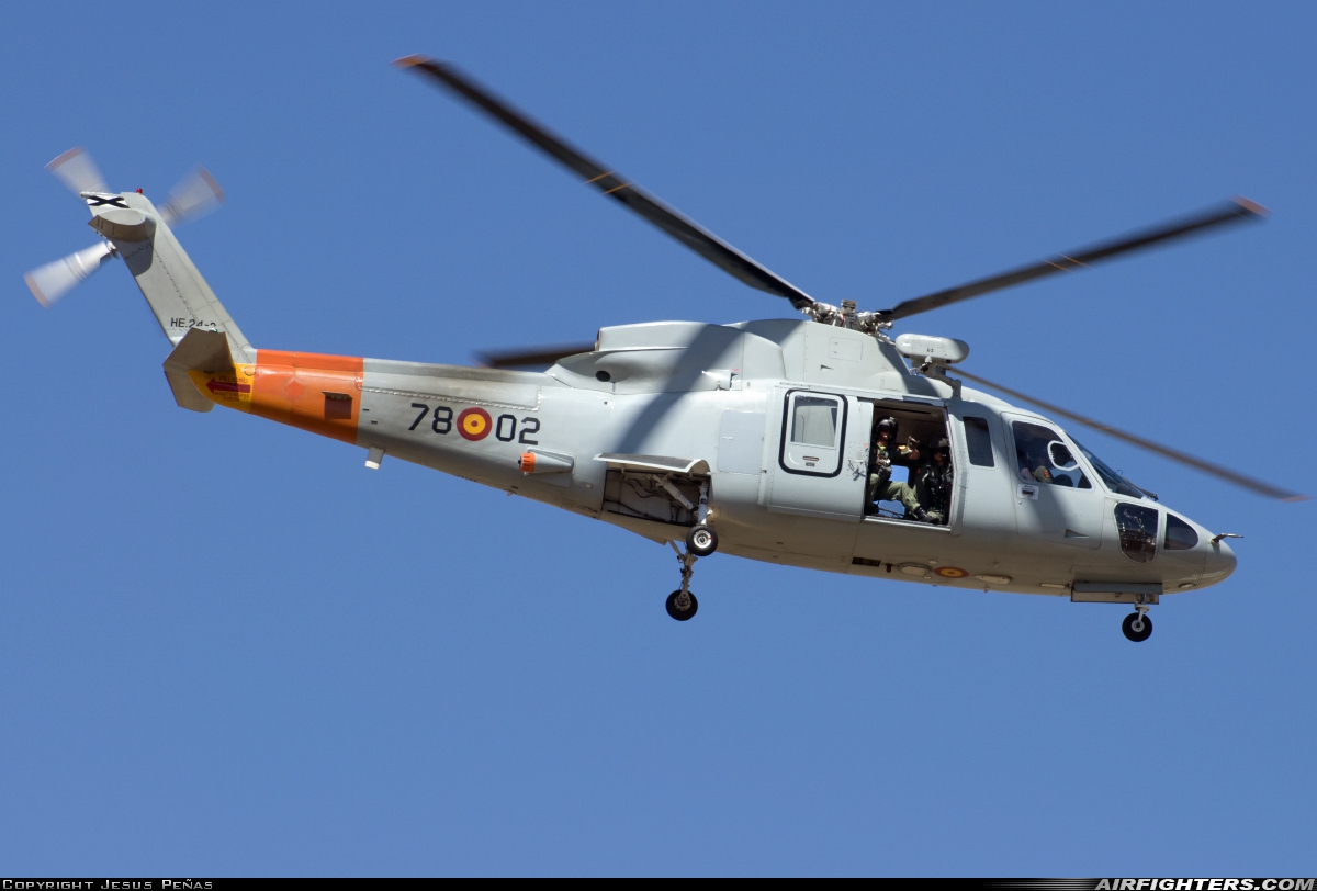 Spain - Air Force Sikorsky S-76C HE.24-2 at Armilla (LEGA), Spain