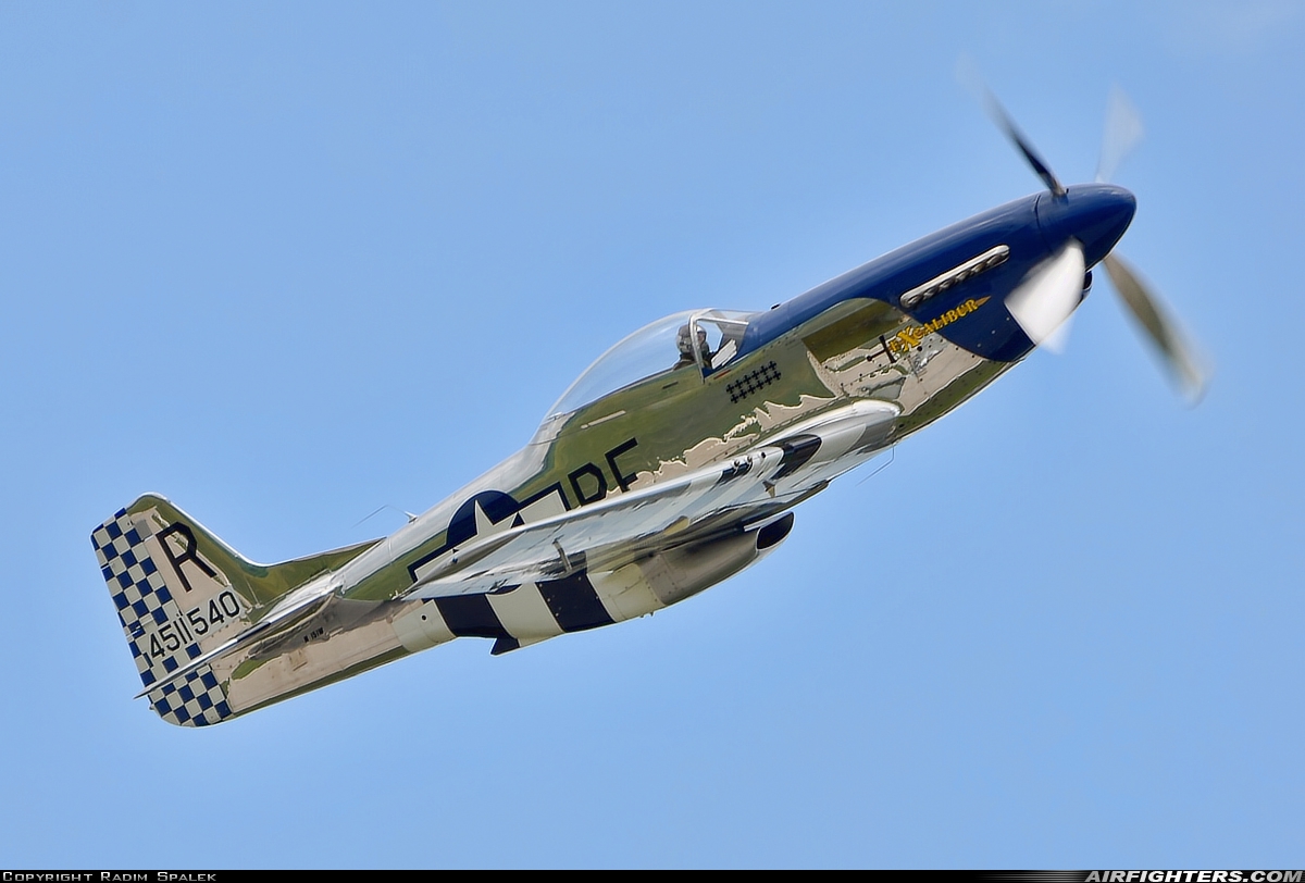 Private - Airtrade - Czech Air Paradise North American P-51D Mustang N151W at Pardubice (PED / LKPD), Czech Republic