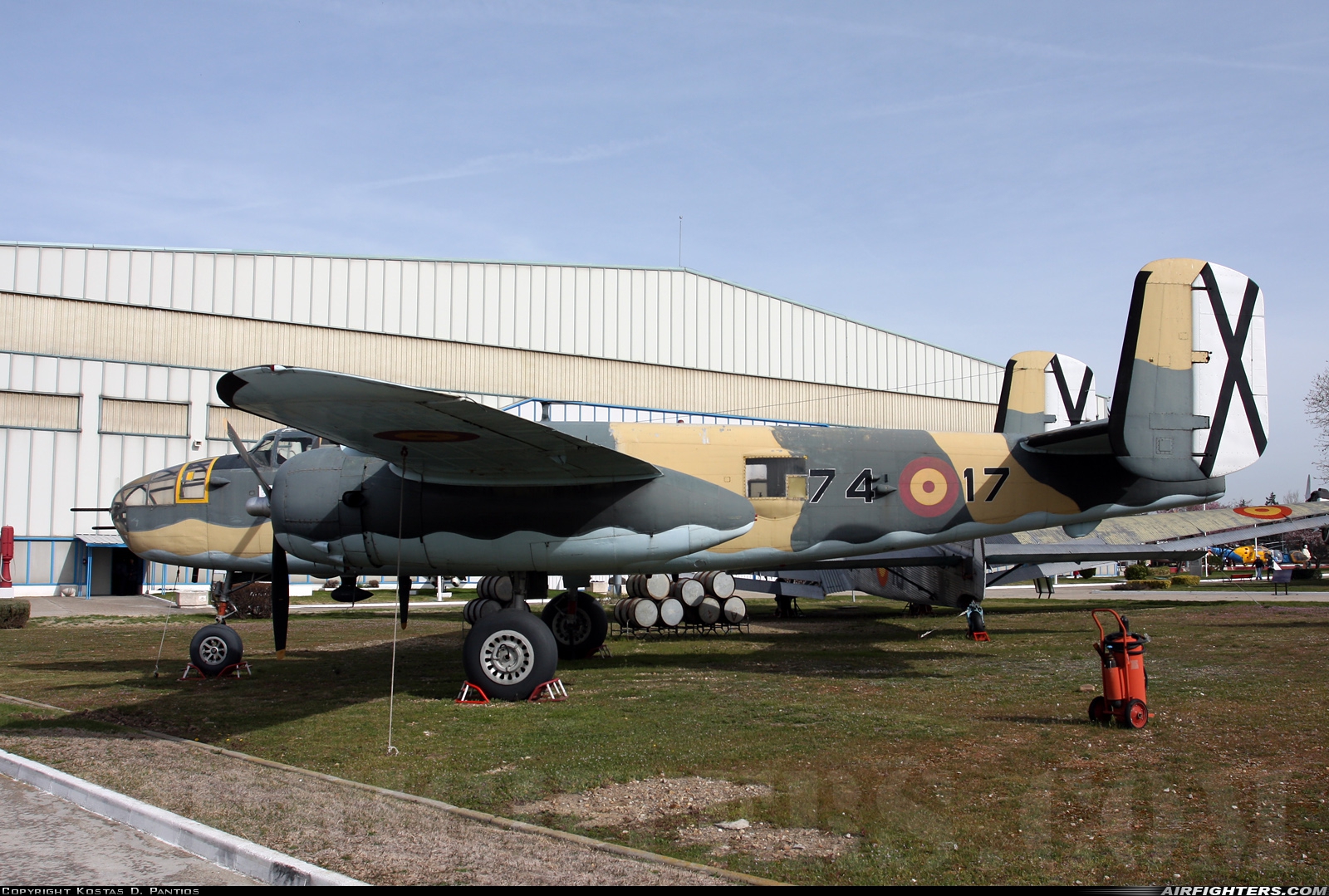 Spain - Air Force North American TB-25N Mitchell 44-29121 at Madrid - Cuatro Vientos (LECU / LEVS), Spain