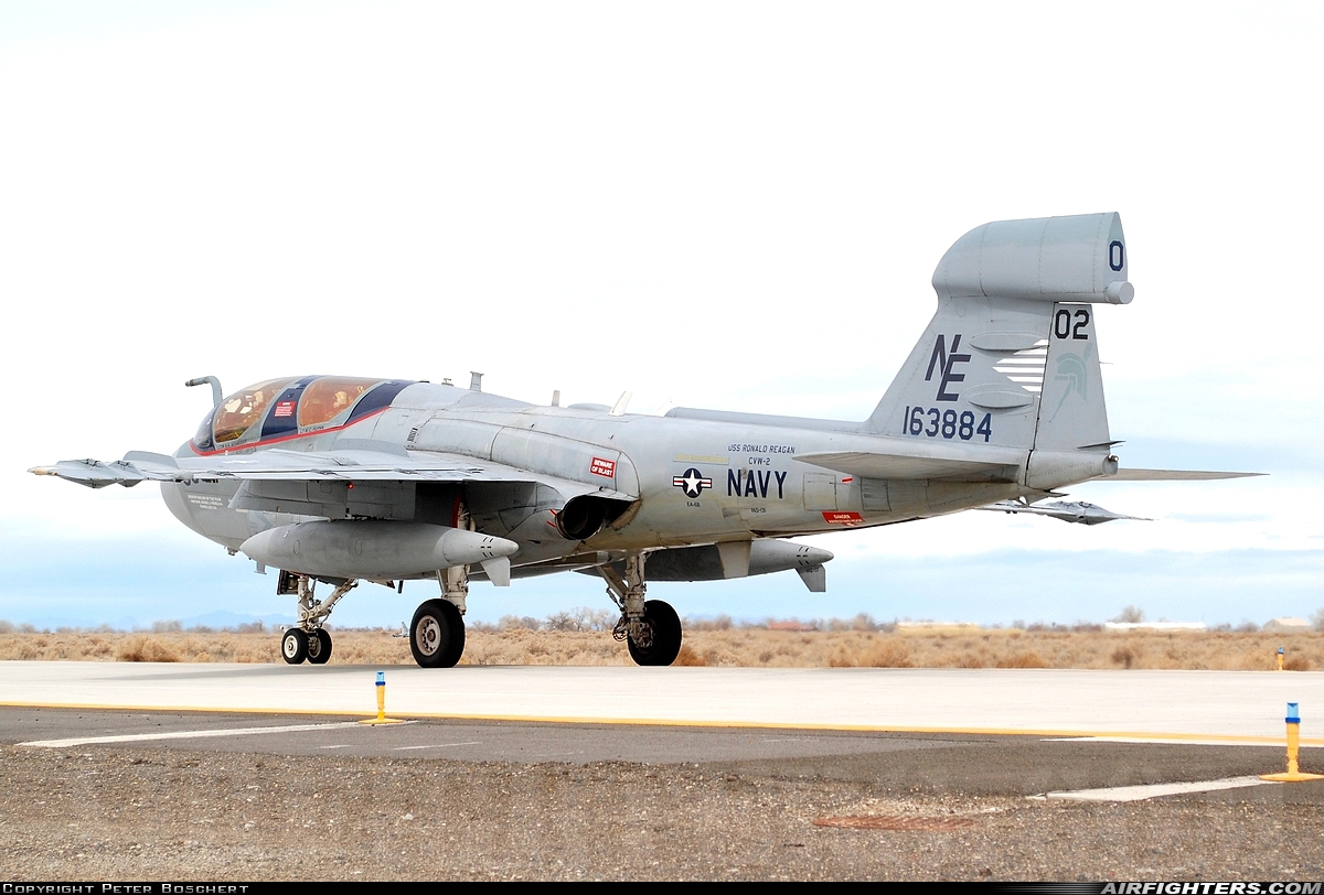 USA - Navy Grumman EA-6B Prowler (G-128) 163884 at Fallon - Fallon NAS (NFL / KNFL), USA