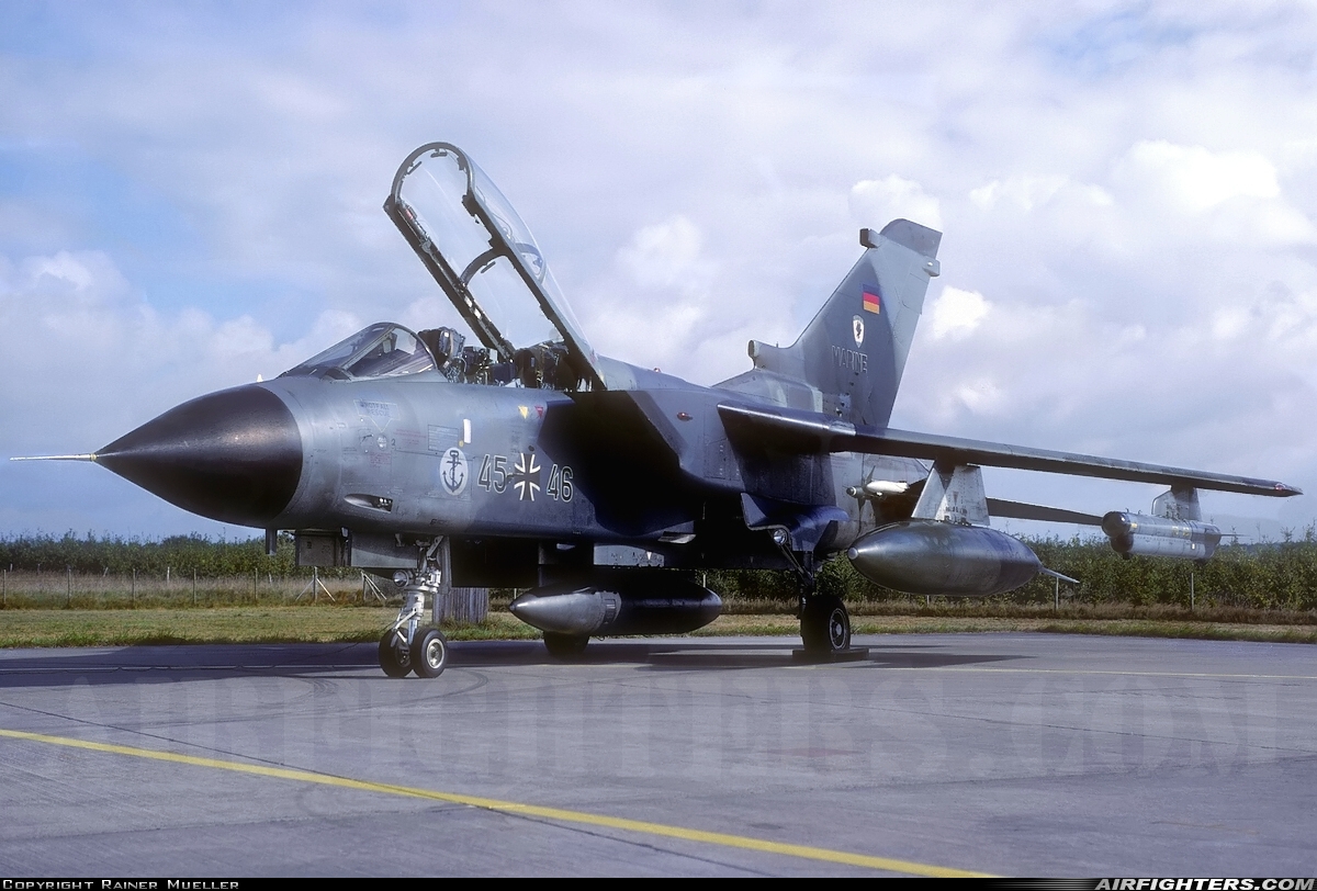 Germany - Air Force Panavia Tornado IDS 45+46 at Eggebek (ETME), Germany