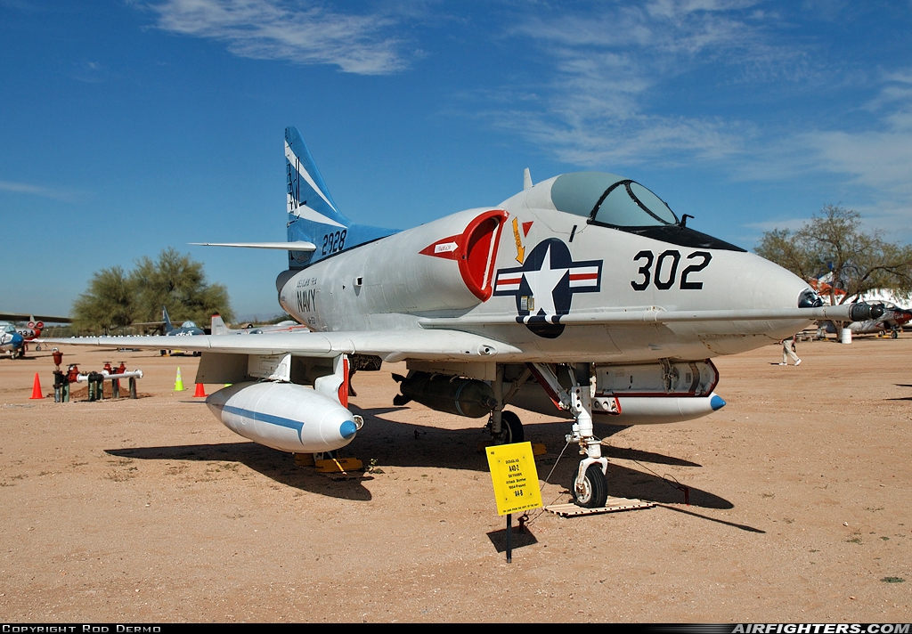 USA - Navy Douglas TA-4B Skyhawk 142928 at Tucson - Pima Air and Space Museum, USA