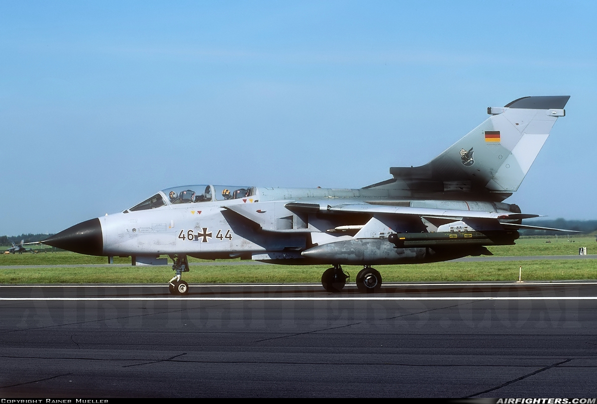 Germany - Air Force Panavia Tornado ECR 46+44 at Schleswig (- Jagel) (WBG / ETNS), Germany