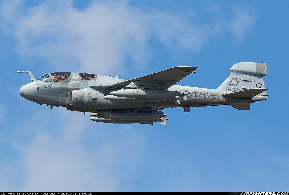 USA - Marines Grumman EA-6B Prowler (G-128) 163889 at Havelock - Cherry Point MCAS (NKT / KNKT), USA