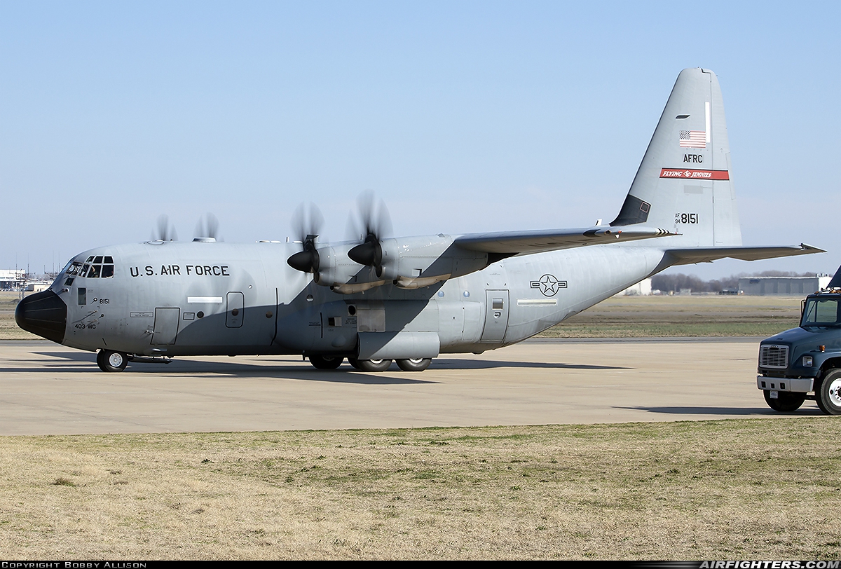 USA - Air Force Lockheed Martin C-130J Hercules (L-382) 94-8151 at Little Rock National Airport (KLIT), USA