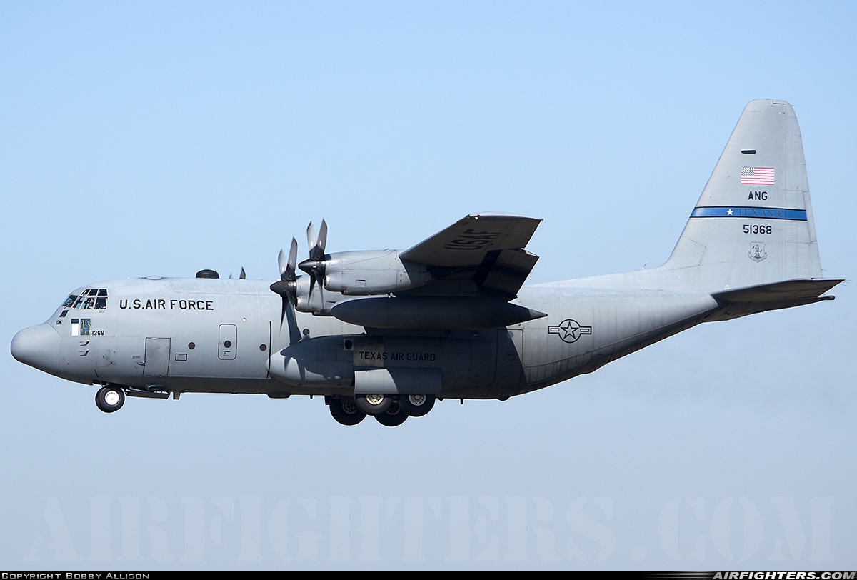 USA - Air Force Lockheed C-130H Hercules (L-382) 85-1368 at Little Rock National Airport (KLIT), USA