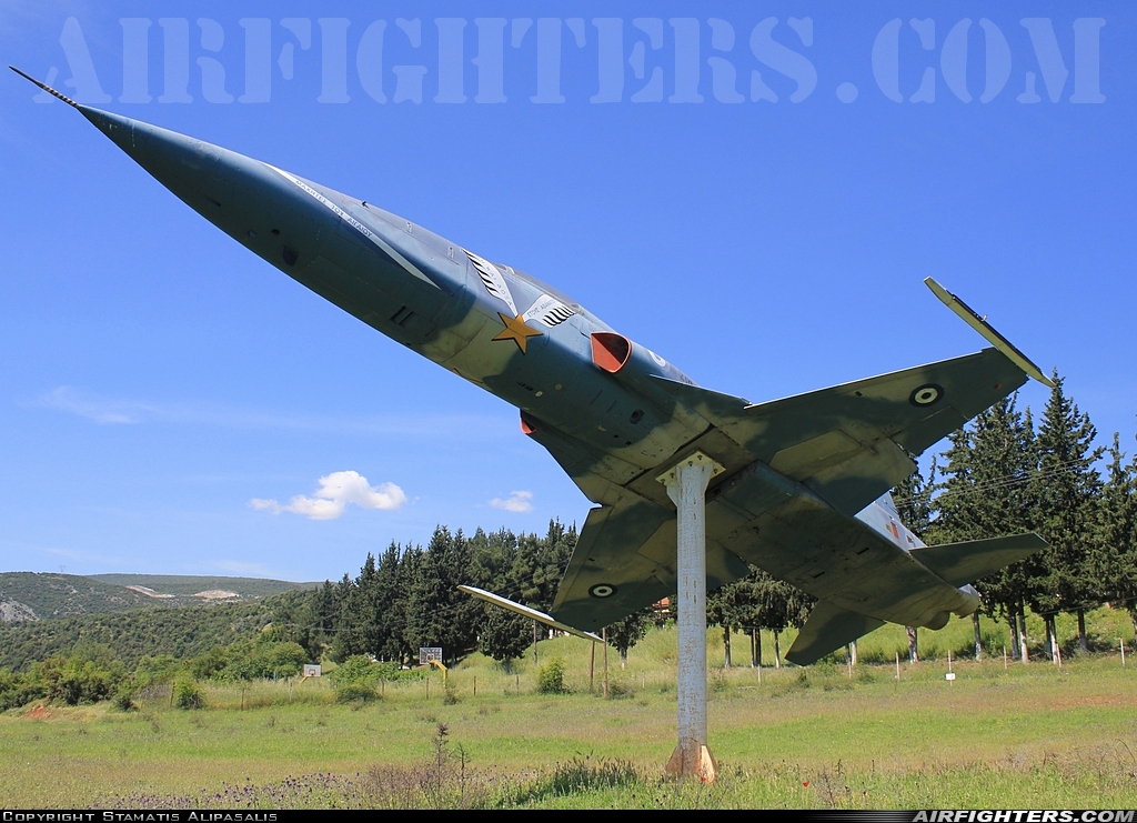 Greece - Air Force Northrop F-5A Freedom Fighter 21218 at Off-Airport - Agia Varvara-Veria, Greece