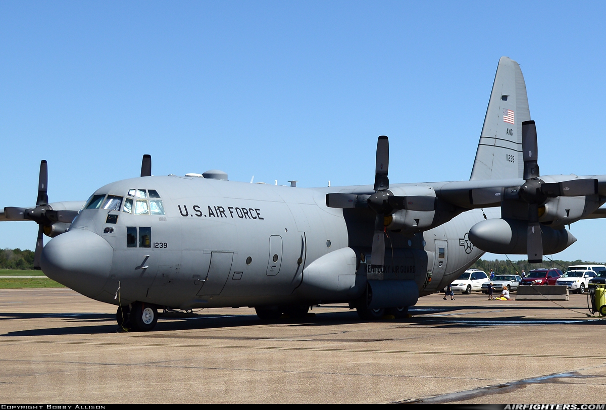 USA - Air Force Lockheed C-130H Hercules (L-382) 91-1239 at Jacksonville - Little Rock AFB (LRF / KLRF), USA