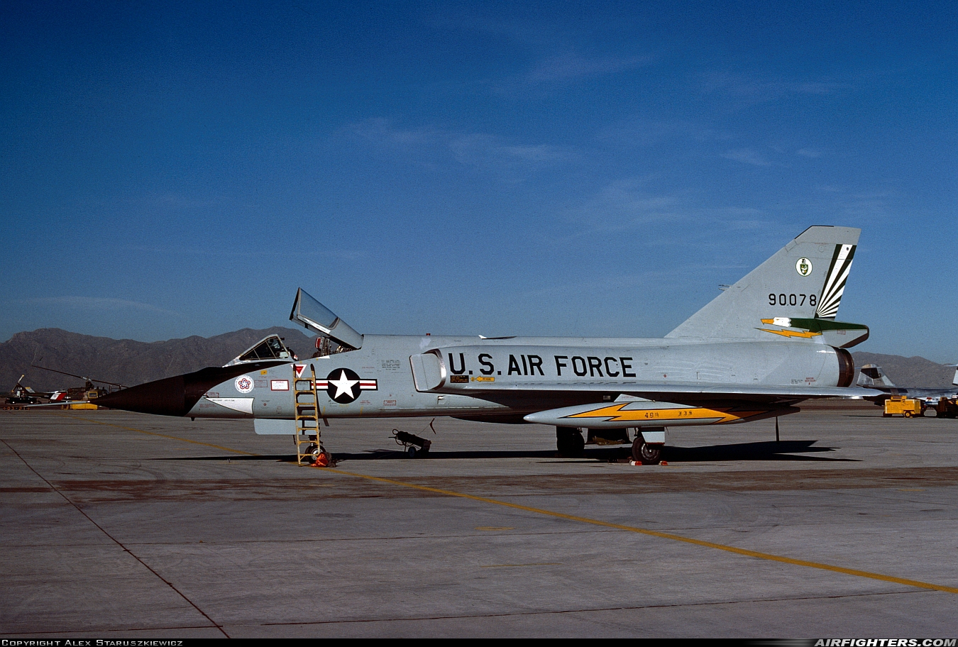 USA - Air Force Convair F-106A Delta Dart (8) 59-0078 at Glendale (Phoenix) - Luke AFB (LUF / KLUF), USA