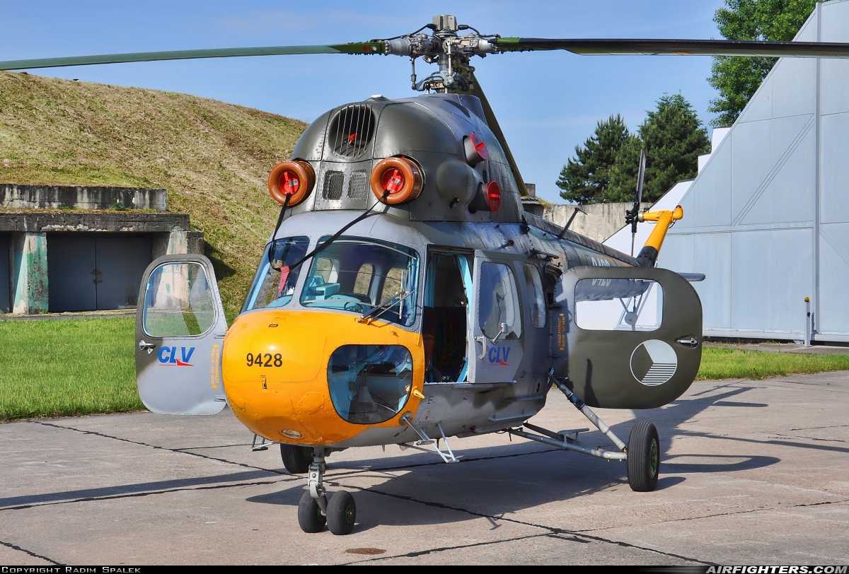 Czech Republic - Air Force Mil Mi-2 9428 at Pardubice (PED / LKPD), Czech Republic