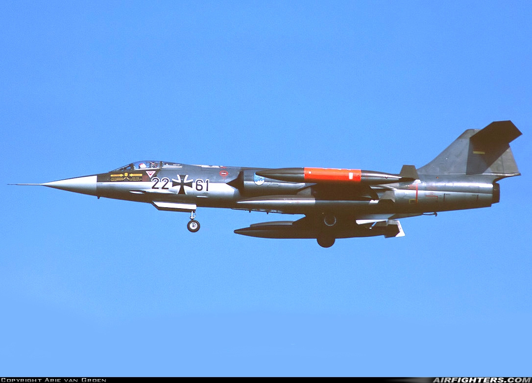 Germany - Air Force Lockheed F-104G Starfighter 22+61 at Uden - Volkel (UDE / EHVK), Netherlands