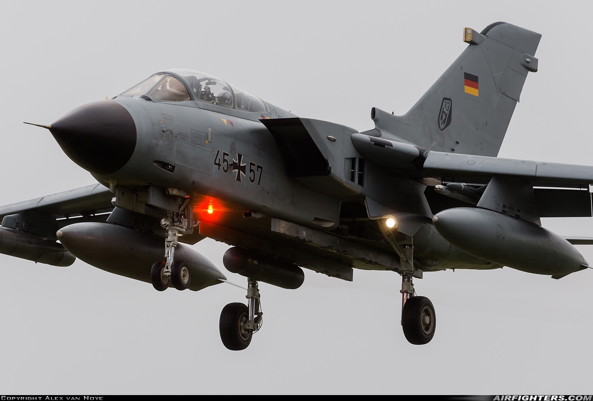 Germany - Air Force Panavia Tornado IDS 45+57 at Breda - Gilze-Rijen (GLZ / EHGR), Netherlands