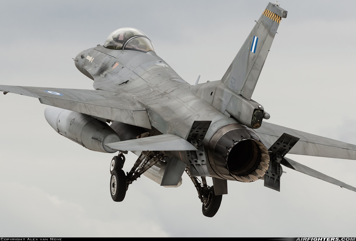 Greece - Air Force General Dynamics F-16C Fighting Falcon 521 at Breda - Gilze-Rijen (GLZ / EHGR), Netherlands