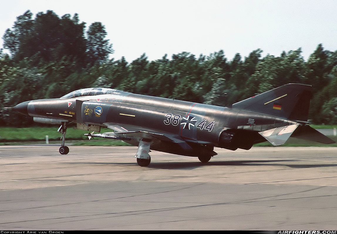 Germany - Air Force McDonnell Douglas F-4F Phantom II 38+44 at Leeuwarden (LWR / EHLW), Netherlands