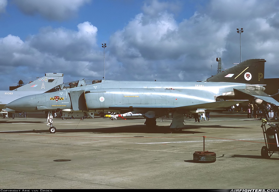 UK - Air Force McDonnell Douglas F-4J(UK) Phantom II ZE361 at Mildenhall (MHZ / GXH / EGUN), UK