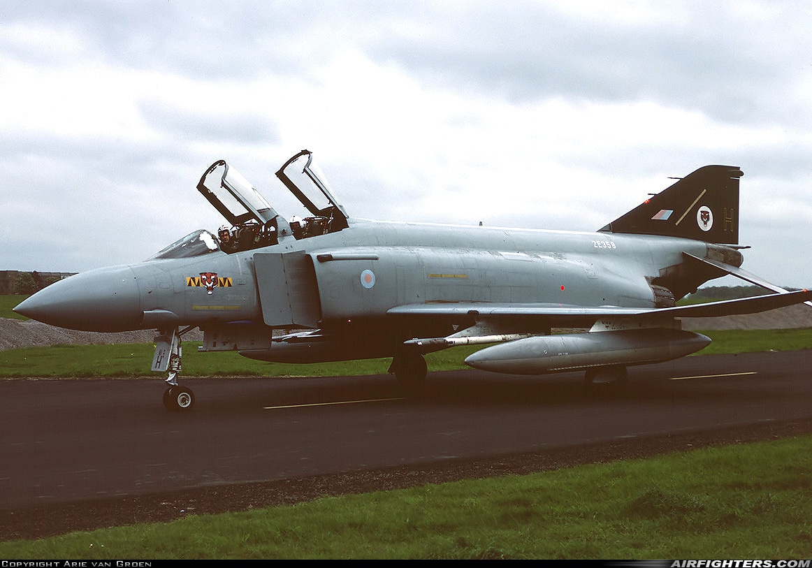 UK - Air Force McDonnell Douglas F-4J(UK) Phantom II ZE358 at Wattisham (EGUW), UK