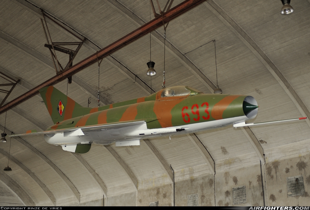 East Germany - Air Force Mikoyan-Gurevich MiG-21F-13 693 at Damgarten, Germany