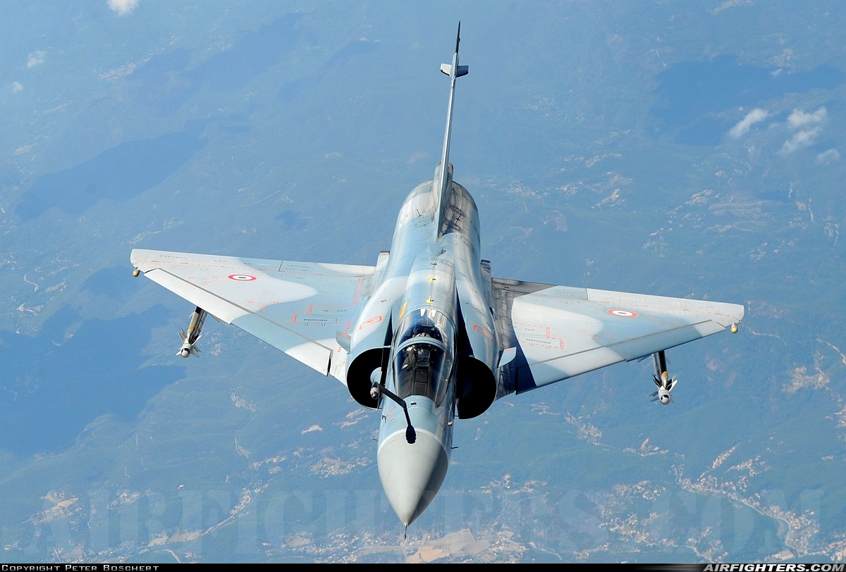 France - Air Force Dassault Mirage 2000C 96 at In Flight, France
