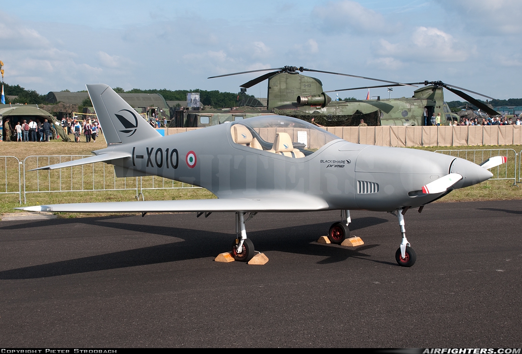 Company Owned - Blackshape Aircraft Blackshape BS115 Prime I-X010 at Breda - Gilze-Rijen (GLZ / EHGR), Netherlands