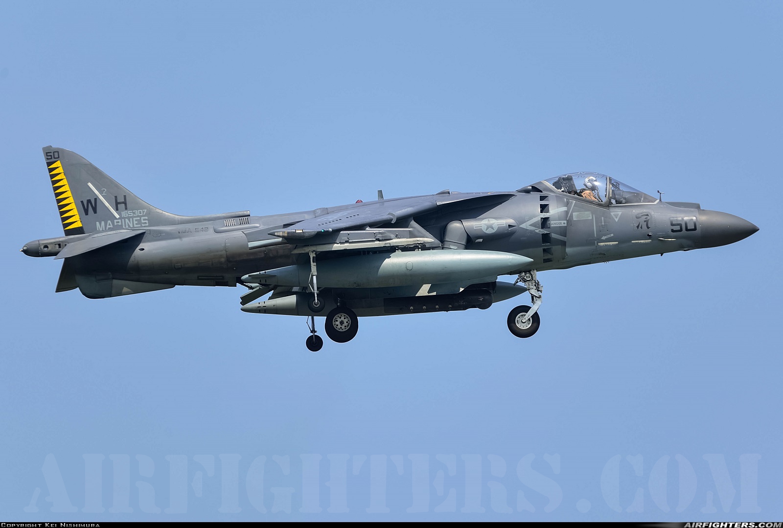 USA - Marines McDonnell Douglas AV-8B+ Harrier ll 165307 at Atsugi - Naval Air Facility (RJTA), Japan