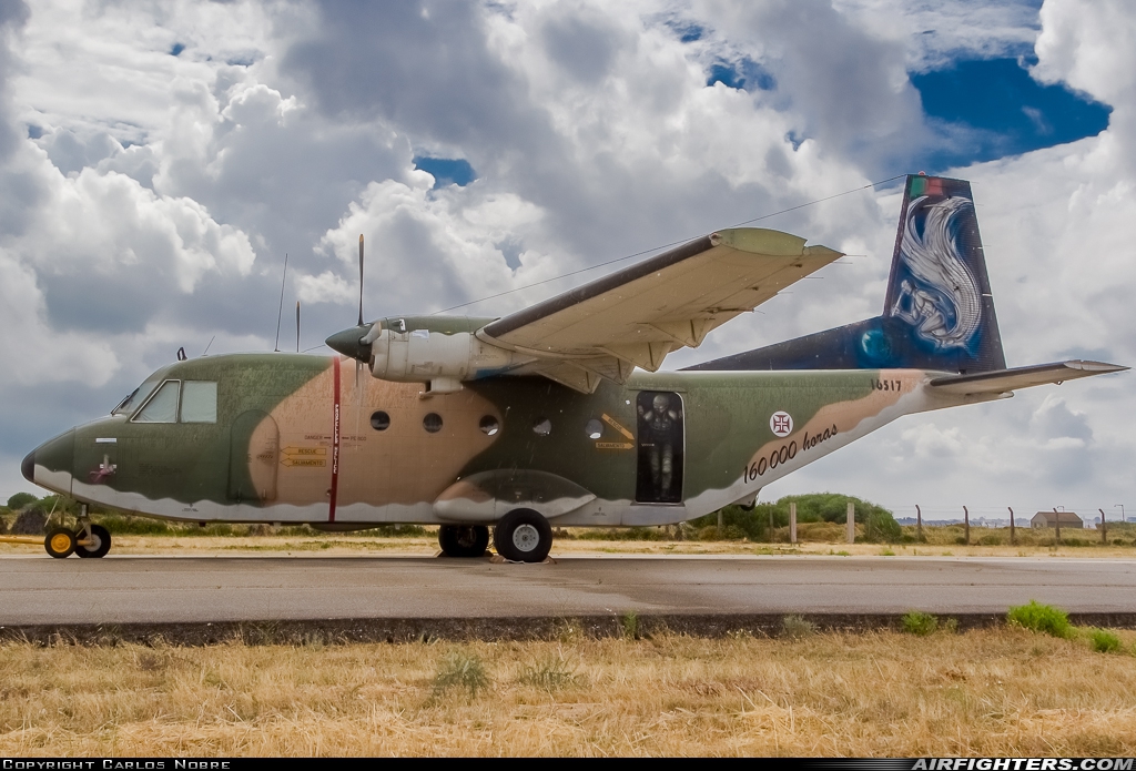 Portugal - Air Force CASA C-212-100 Aviocar 16517 at Montijo (BA6) (LPMT), Portugal