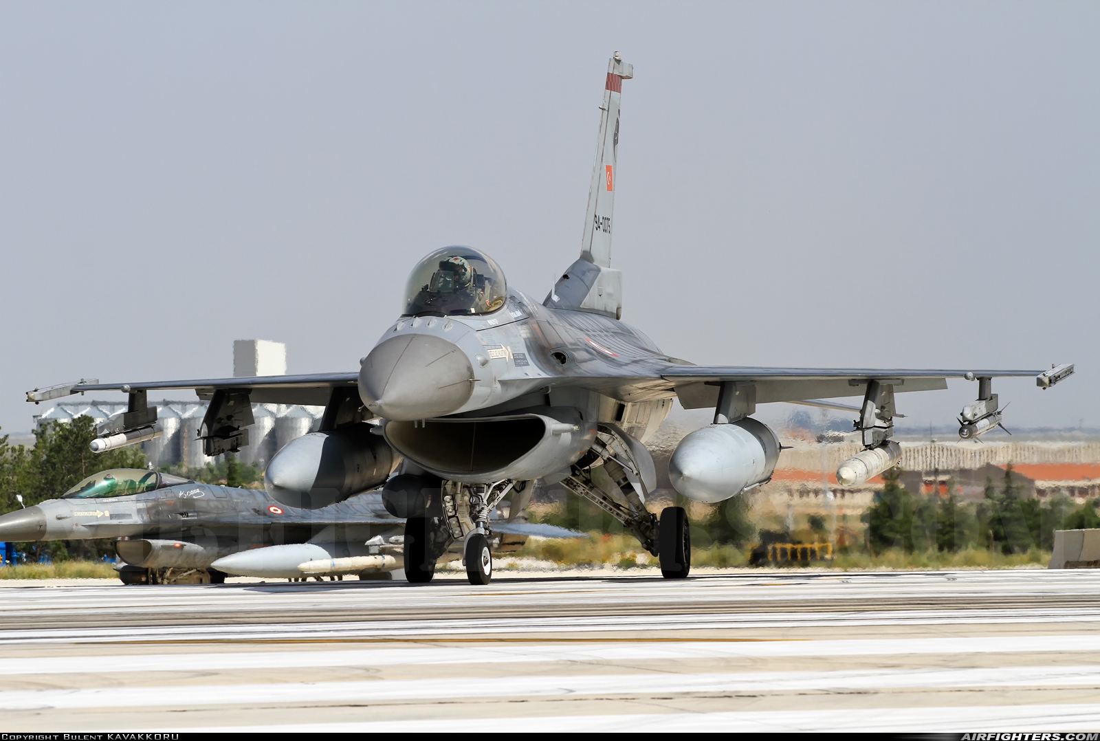 Türkiye - Air Force General Dynamics F-16C Fighting Falcon 94-0075 at Konya (KYA / LTAN), Türkiye