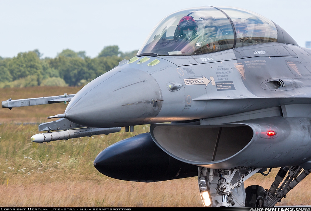 Türkiye - Air Force General Dynamics F-16D Fighting Falcon 93-0691 at Schleswig (- Jagel) (WBG / ETNS), Germany