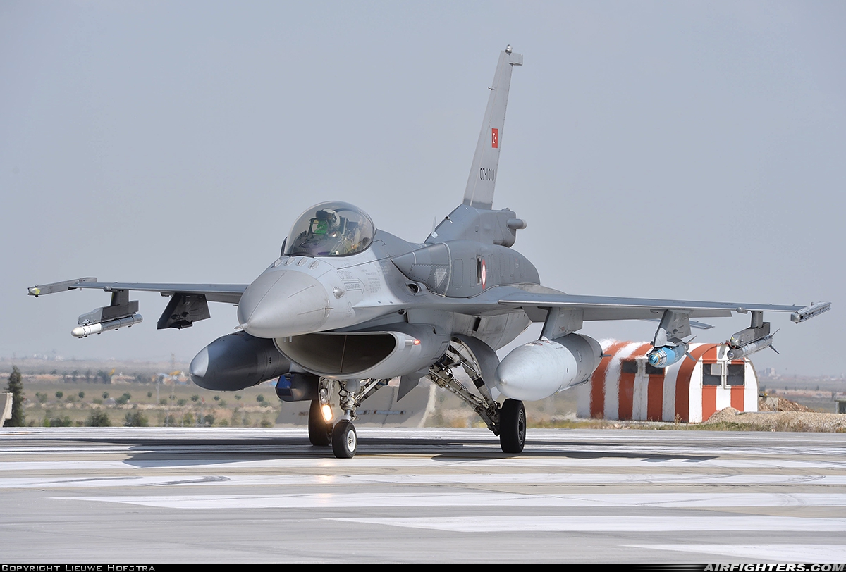 Türkiye - Air Force General Dynamics F-16C Fighting Falcon 07-1010 at Konya (KYA / LTAN), Türkiye